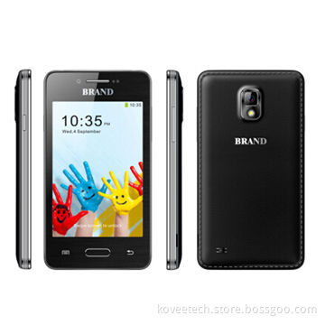 Touchscreen mobile phones, low end 4.0-inch android system SC6825, OEM welcomed